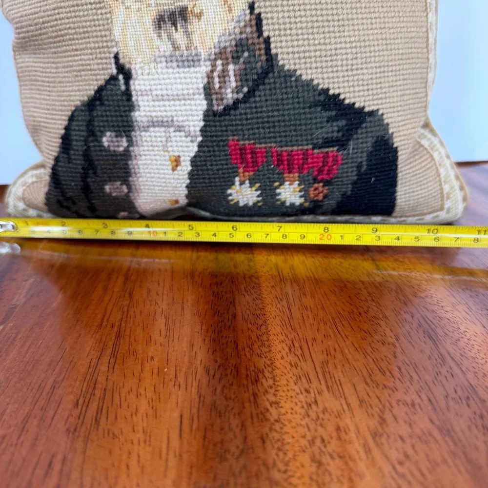 N/A *vtg needlepoint